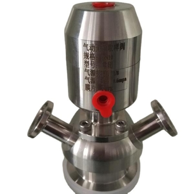 O preço de fábrica personalizou a válvula sanitária DN10 DN15 DN20 DN25 SS304&316 de Tow Port Stainless Steel Sampling